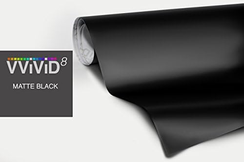 Vvider matte black vinyl завиткан лепило филм за објавување на воздухот