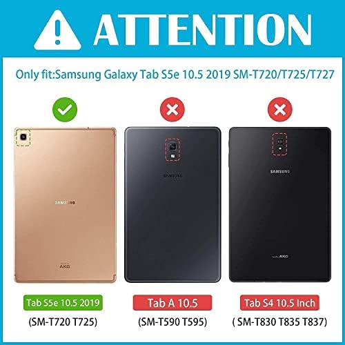 Procase Galaxy Tab S5E 10.5 2019 случај T720 T725 T727 пакет со Galaxy Tab S5E 10.5 2019 T720 T725 T727 Случај