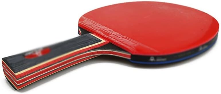 Dloett Portable Ping Pong Racket сет табела за тенис сечило рекети со лопатка од 2 долги рачки пинг -понг -лопатки