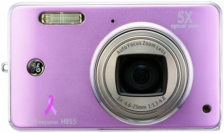 GE H855-PK 8 Мегапикселна дигитална камера со 5x оптички зум и 3,0 инчи ЛЦД