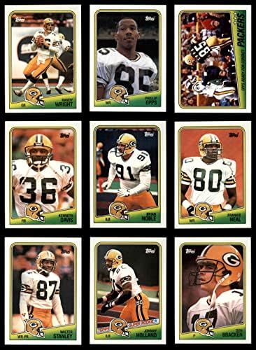 1988 Topps Green Bay Packers Team Set Green Bay Packers NM/MT Packers