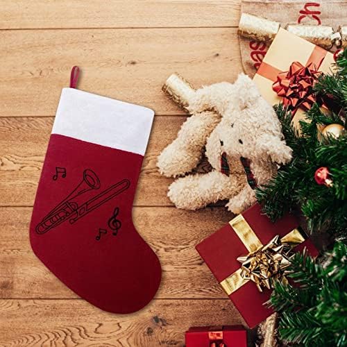 Christmas Christmas виси чорапи за порибување за Божиќно дрво за одмор дома