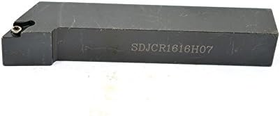 1PCS SDJCR 1616h07 Легиран Челик Цпу Струг Ексклузивна Алатка За Вртење Досадна Лента За DCMT0702, Дијаметар на Стеблото 1616 mm, Вкупна должина
