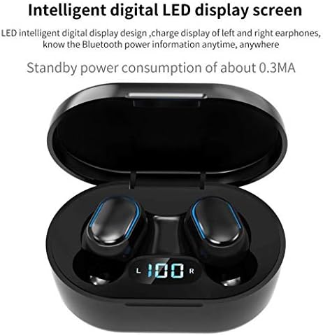 YIISU 00UCX1 E7s Безжични Слушалки Bluetooth Шум Поништување Led Дисплеј Екран Слушалки