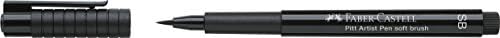 Faber-Castell Pitt Artist Soft Brush Pen, мека четка, црна