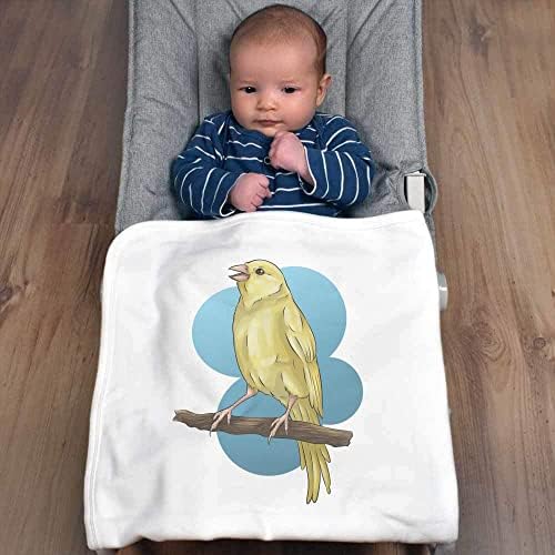 Azeeda 'Perched Yellow Conary' Potton Baby Blke/шал