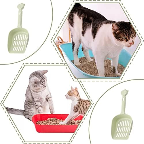 wiiAiloo 2 Парчиња Топки За Ширење Миленичиња Силна Пластика Ѓубре За Мачки Топки Лопати За Ѓубре За Чисти Измет Од Мачки И Кучиња