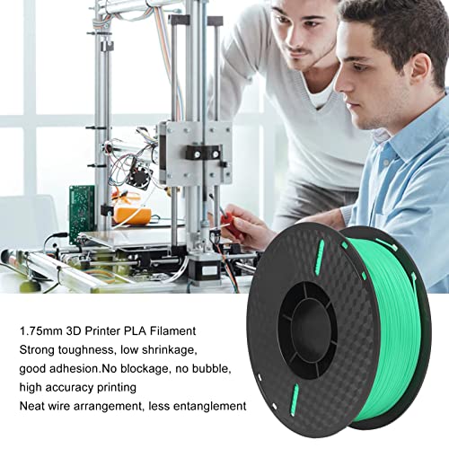 Филамент за 3Д печатач, филамент за печатење од 1,75мм ПЛА, пластична обвивка со голема јачина, количка од 1 кг за индустриска опрема