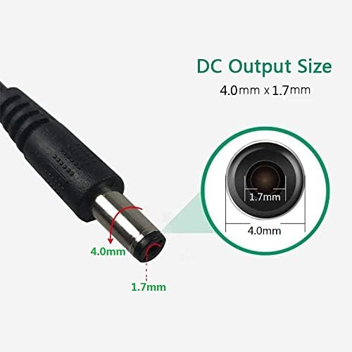Полнач за снабдување на адаптер за напојување Bifans 5V 2A DC Connector 4.0x1.7mm за андроид ТВ кутија, безбедносна камера САД приклучок