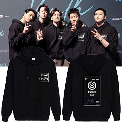 Xllife Kpop Day6 Млади во Европа Концерт иста худи Jae dawoon wonpil џемпер јакна