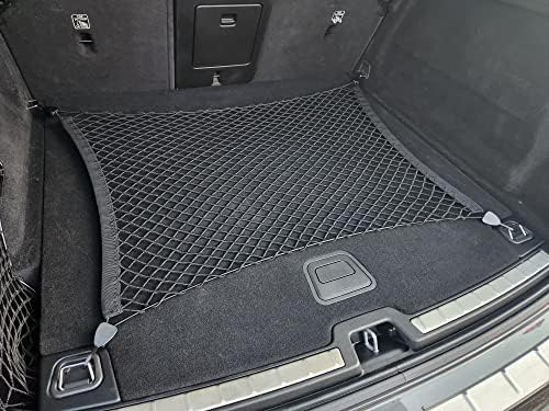 Кат Стил Автомобилски Еластични Багажникот Мрежа Товар Нето За Volvo XC60 2017-2023 - Премиум Багажникот Организатор И Складирање-Багаж