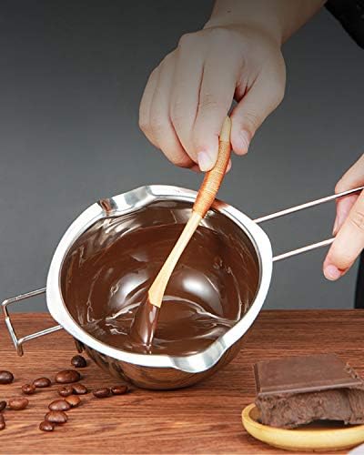 Нерѓосувачки Челик Двојно Котел Тенџере За Топење Чоколадо, Бонбони И Свеќа Одлуки