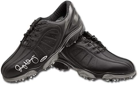 Рори Мекилрој потпиша автограмирани чевли за голф шила црна нога радост Уда - автограмирани чевли за голф