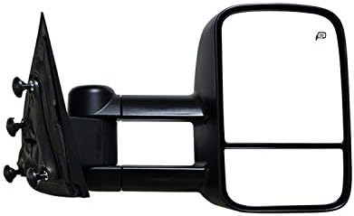 Aerdm Влечење Огледала замена одговара за 2014-2018 Chevy GMC Silverado Сиера 1500 2015-16 2500 HD 3500 HD Моќ Загреани Огледала