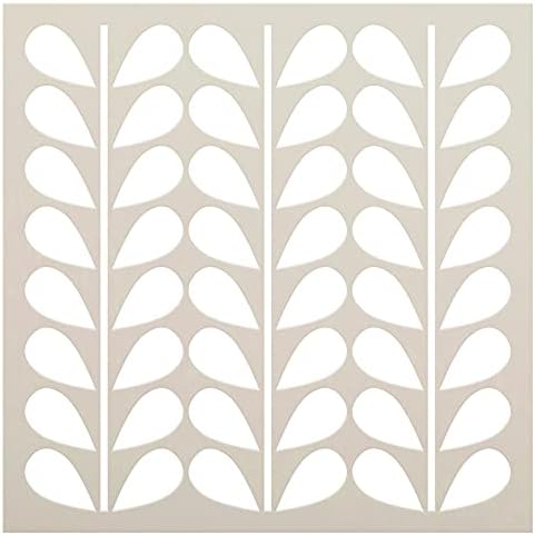 Модерна матична матична шема на лисја од Студиор12 | DIY минималистичка лоза растителна домашна декор | Занаетчиски и знак за дрво од дрво | Употреба
