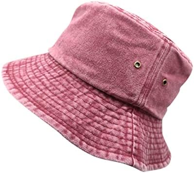 Печурки корпа капа за мажи жени унисекс гроздобер цртан филм печатење лесен рибарски капа, преносна капа за корпи за патување