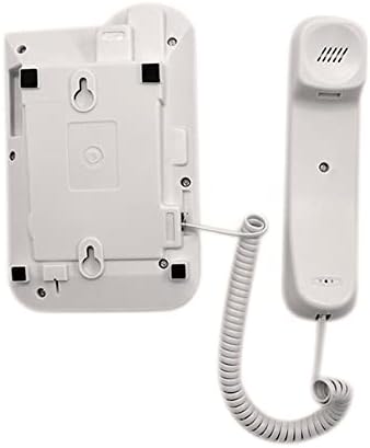 Основен основен фиксен телефон за сениори, Benotek FSK/DTMF аналоген домашен телефон со блиц, нем, повторно, редицијално, жичен