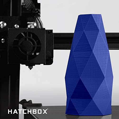 Филамент за печатач на Hatchbox ABS 3D, димензионална точност +/- 0,3 mm, 1 kg spool, 1,75 mm, сина