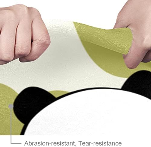 6мм Екстра густа јога мат, панда мечка печати еко-пријателски вежби за вежбање душеци пилатес мат