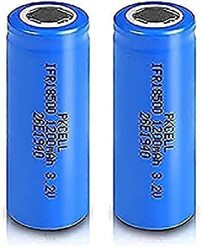 Morbex Batteriesicr IFR18500 1200MAH 3 2V LifePo4 Литиум фосфат Гејбил батерии Топ