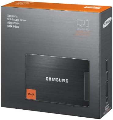 SAMSUNG 830 Серија 2.5-Инчен 256GB SATA III MLC Внатрешна Цврста Состојба Диск Десктоп Надградба Комплет MZ-7PC256D/AM