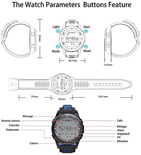 Рачен часовник Водоотпорна Камера Здравствена Детекција На Паметен Часовник Моден Паметен Часовник