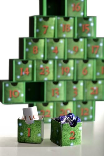 О Новогодишна Елка Богатство Кутија Доаѓањето Календар