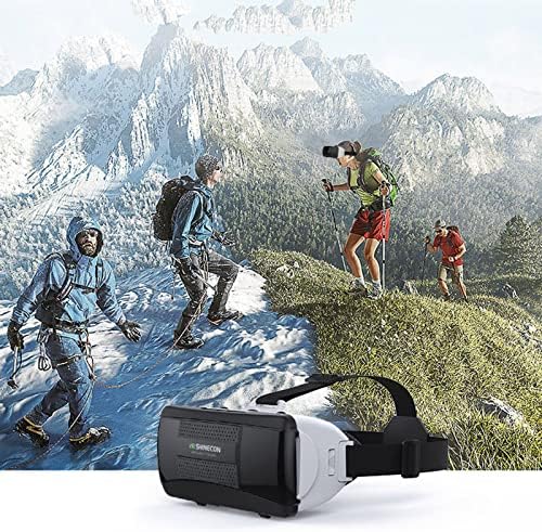 ВР Очила 2022, МОБИЛЕН ТЕЛЕФОН 3д Шлем ЗА Игра ЗА Виртуелна Реалност, Дигитални Очила, Панорамско Извонредно Искуство Од 360°, Поддршка За