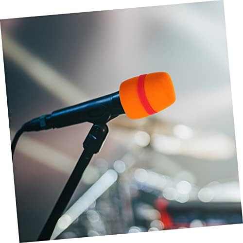 Milisten Microphone Cover Microphone додаток Универзален микрофон ги покрива микрофонските капаци на сунѓер мек покрие
