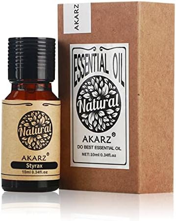 Есенцијално масло од Акарц Стиракс Природно органско чисто масло од стирекс за нега на косата на кожата, дифузер, свеќа, сапун, правење, DIY,