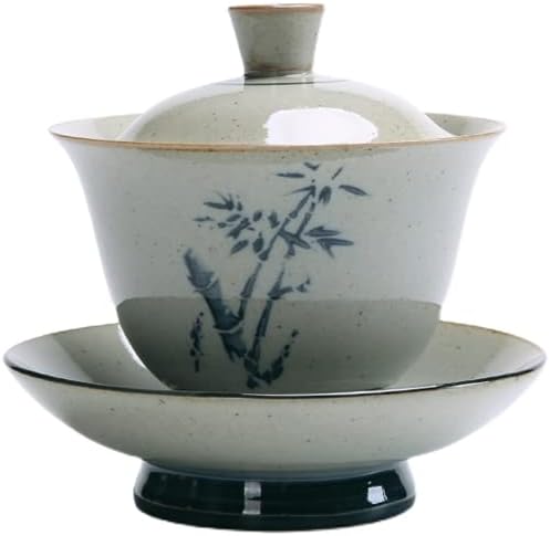 Paynan 150ml Ретро керамички капаци за покривање рака насликан кунг фу гајван кинески чај чај чај сет