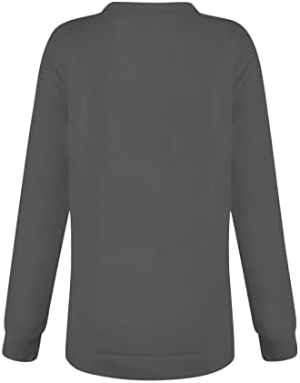 Денот на вinesубените џемпери жени сакаат срцеви кошули со валентин пуловер со долг ракав врвови лабава мода 2023 кошули