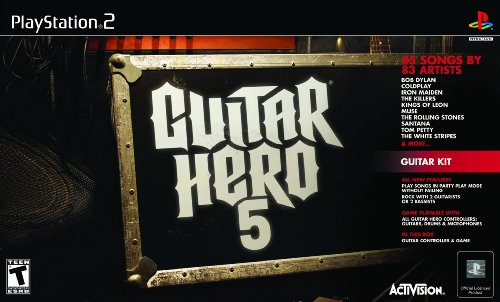PS2 Гитара Херој 5 Гитара Пакет