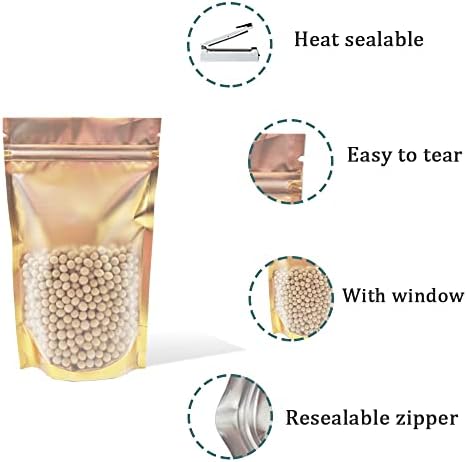 Алуминиумска Фолија Милар Патент Заклучување Кеси Пластични Топлина Запечатување Стојат Храна Чување Торба Кафе За Патент Пакување Заклучување Торбичка За Приме