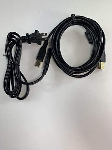 Omnihil AC кабел + 2.0 USB кабел компатибилен со печатачите на Epson Stylus All-in-One