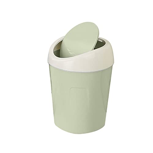 Allmro Мало ѓубре може да складира ѓубре Практично зелена мала мала десктоп мини креативна покриена кујна дневна соба ѓубре може работна површина