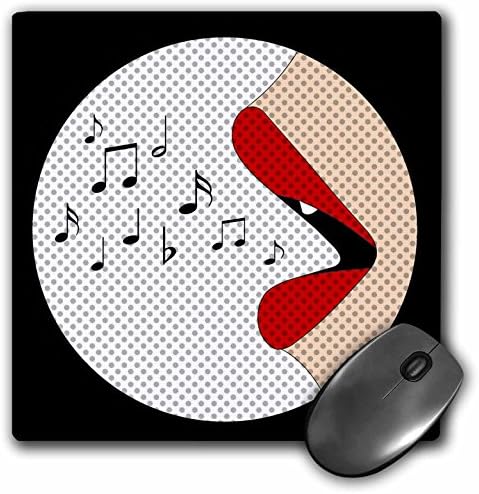 3дроза 8 Х 8 Х 0,25 Црвени Усни Пеење Музика Белешки Глувчето Рампа