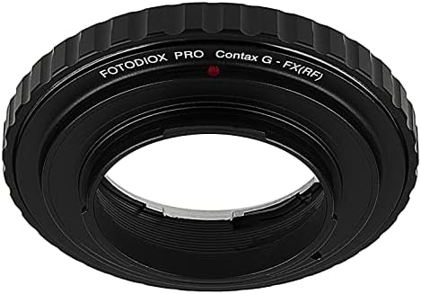 Адаптер за монтирање на леќи Fotodiox Pro, Contax G леќи до телото на фотоапаратот Fujifilm x, за Fujifilm X-Pro1, X-E1 камера без огледало