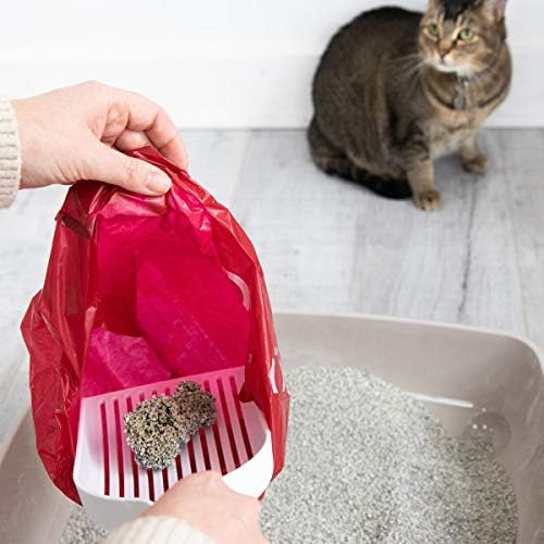 Вреќи за отпад од миленичиња во Уби, лаванда миризливи торби за отстранување на мачки, доказ за протекување и лесна вратоврска,