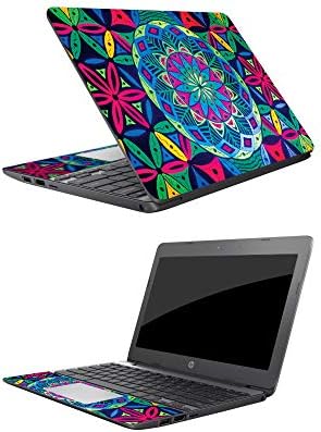 MOINYSKINS Кожата компатибилна со HP Chromebook 11 11.6 - Geo Garden | Заштитна, издржлива и уникатна обвивка за винил декларации | Лесно за
