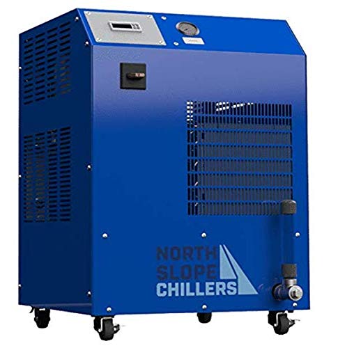 Chillers North Slope NSC0500-110/1 Замрзнување на 1/2-тон Индустриски чилер, 6.000 BTU/HR, идеален за ласери, гравури, машини, опрема за