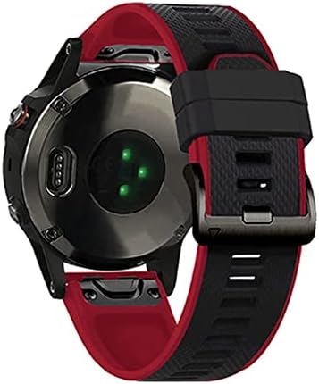 MGTCAR 26 22mm Брзо издание на часовници за часовници за Garmin Fenix ​​7 7x Easyfit Silicone Wirstband