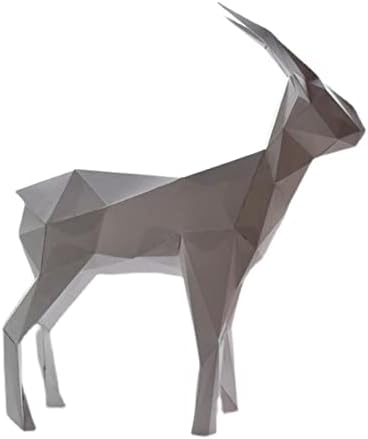 3д Мини Овци Оригами Загатка Креативна Скулптура Од Хартија Рачно Изработен Трофеј Од Хартија Геометриски Модел НА Хартија САМ Украс