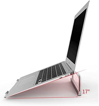 Фзздп Алуминиумска Легура Виткање Лаптоп Лаптоп Стојат 11-17 инчи за Нелизгачки Држач За Ладење Лаптоп Држач