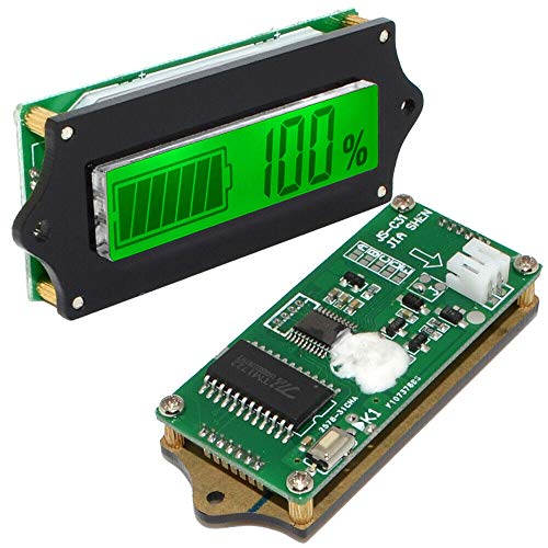 LCD волтметар, тестер за напон на капацитет на батерија на олово киселина за литиум, железо фосфат