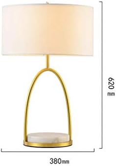 Na XMMDD целосен бакар пост-модерен дизајн мермер светло луксузно осветлување Декоративно табела за ламба