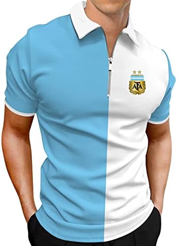 Машки модни кошули обични долги ракави голф кошули во боја блок памук врвен скелет мажи обични маици