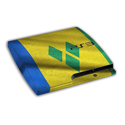 Sony Playstation 3 Тенок Дизајн Кожата знаме На Свети Винсент И Налепница Grenadines За Playstation 3 Тенок