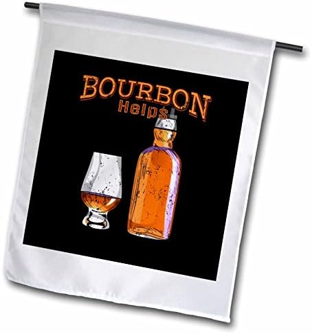 3дроуз Бурбан Помага, забавен дизајн за пиење за секој што сака виски. - Знамиња