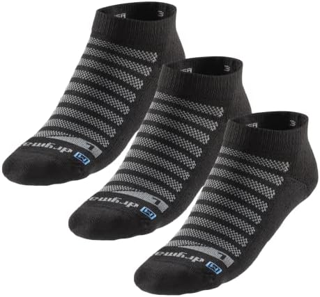 Р-Опрема Дримакс Ниски Чорапи За Трчање За Мажи И Жени | Дише, Контрола на Влага &засилувач; Анти Блистер | 3 Пакет